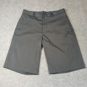 Slazenger‎ Golf Shorts Mens 30 Black Performance Stretch Flat Front Activewear
